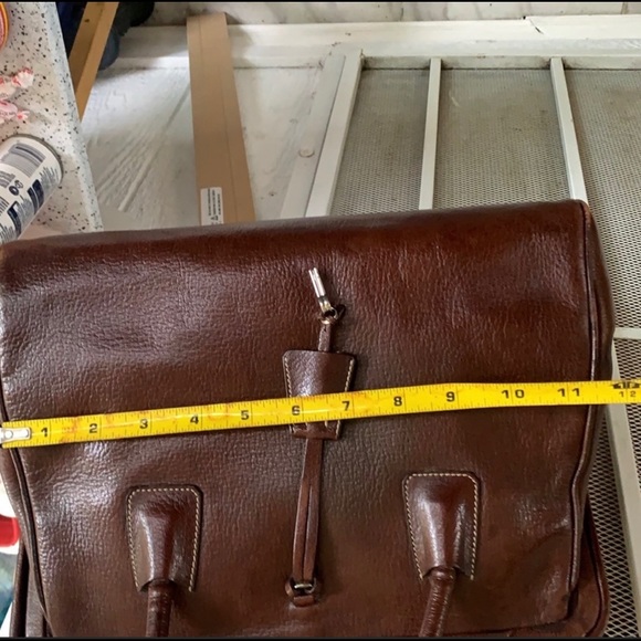 COPY**  🤎PRADA🤎 Brown Leather Doctor Satchel Bag - Picture 10 of 14